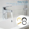 QUARKZMAN 1 Set Tap Mounting Bracket, Tap Horseshoe Double Hole,