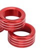 AC Switch Ring Volume Knob Cover Aluminium Alloy Stylish Perfect