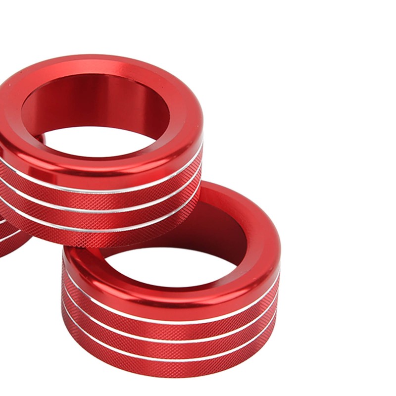 AC Switch Ring Volume Knob Cover Aluminium Alloy Stylish Perfect