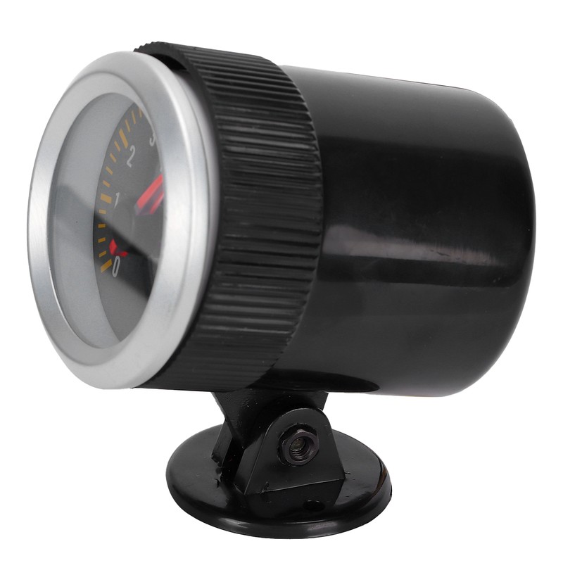 Tachometer 52mm/2.05in 0‑8000 RPM Carbon Fiber Panel Pointer 12V Universal