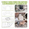 HomeChi 12 Pcs Púas Antipalomas Y Aves Caja Con Lineales