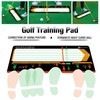 Gismelio Golf Training Mat for Beginners Posture Assistance and Entry-Level