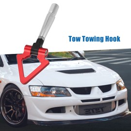 A ABSOPRO Tow Truck Hook for Mitsubishi Lancer Red