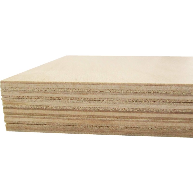 Premium Baltic Birch Plywood,3 mm 1/8"x 12"x 18" Thin Wood