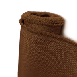 Foreate Waterproof Fabric by The Yard 600d Cordura Canvas Fabric 58 inch Wide for Indoor Outdoor Patio 1 Yard, Brown