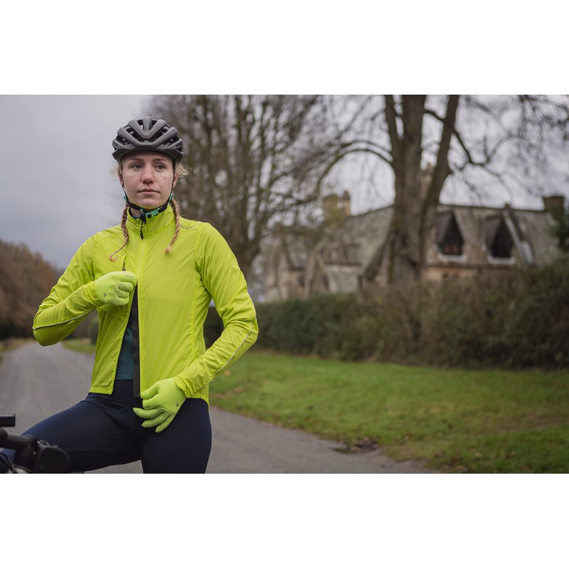 Altura Unisex Windproof Nightvision - Yellow 2021 Gloves, Black, L