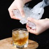 100 Bags Disposable Ice Cube Bags,Stackable Easy Release Ice Cube