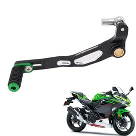JFG Racing Motorcycle Folding Gear Shifter Shift Lever Pedal CNC for NINJA400 Ninja 400 2018-2023 Z400 2019-2023 Green