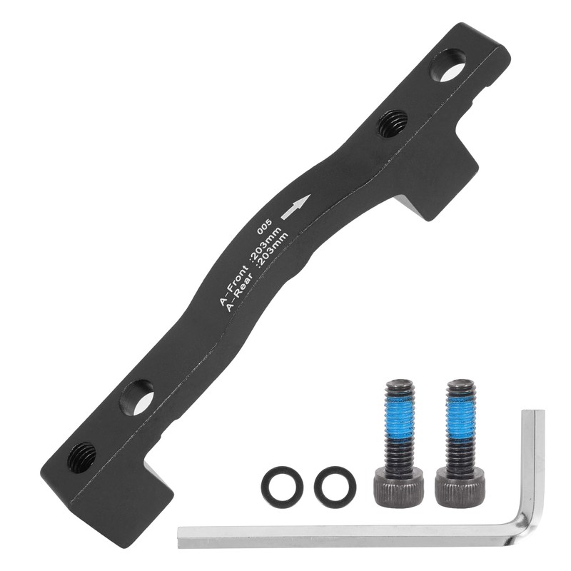RUTU Disc Brake Caliper Mount Adapter PM for Front 203mm