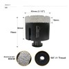 SHDIATOOL Diamond Core Drill Bits 2-1/2 Inch for Porcelain Ceramic