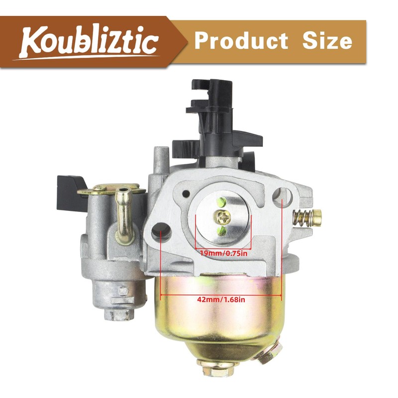 MS60850 Carburetor for Simpsons Megashot MS60753 3000 2800 PSI 2.4