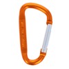 ASR Outdoor 6-Pack Small Aluminum Carabiner Non-Locking Spring Clip Keychain,