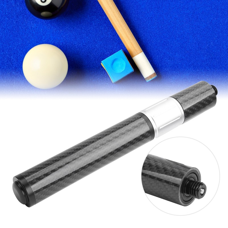 Adjustable Extender Billiard Telescopic Pool Cue Extension Accessory Parts Carbon
