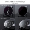 K&F Concept 55mm ND100000 Filter, 16.6 Stop Fixed ND Optical