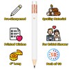 Vusnud 50Pcs - Bridal Shower Sharpened Half Pencils with Erasers,