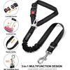BEANPRECOY Vehicle Harnesses 2 in1 Dog Belts for Cars 2