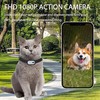 Bewinner Cat Camera Collar, 170° Wide Angle Dog Collar Camera
