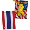 Thailand House Flags Pack Regional Nationality Nation International World Country