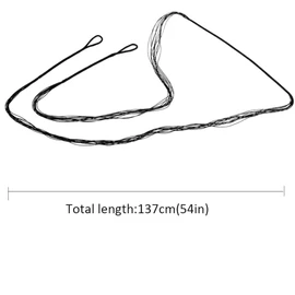 Archery Bow String Replacement Traditional Recurve Bow String 54in Summer Outdoor Sports Accessories