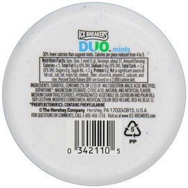 ICE BREAKERS DUO Fruit + Cool Sugar Free Mints (Watermelon, 1.3-Ounce Containers, Pack of 24)