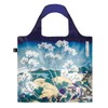 LOQI Set of 4 Reusable Grocery Bags, Oxford, Museum10 Collection