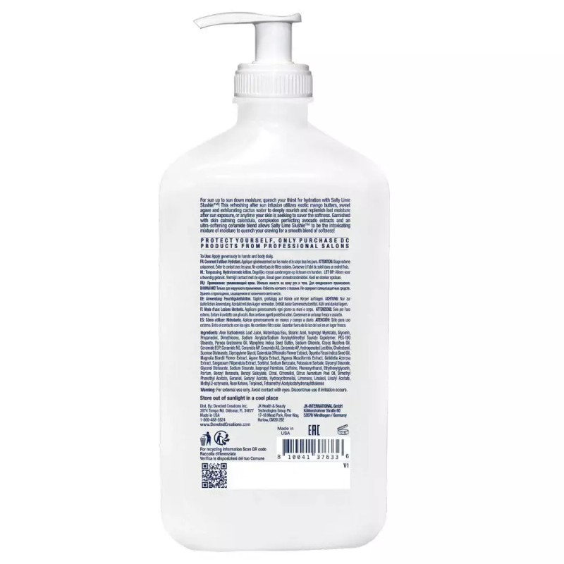 Devoted Creations Salty Lime 슬러시 모이스처라이저 크림 540ml Devoted Creations