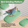 3Pcs Beak Grinder for Birds: Parakeet Beak Grinding Stone&Nail Trimming