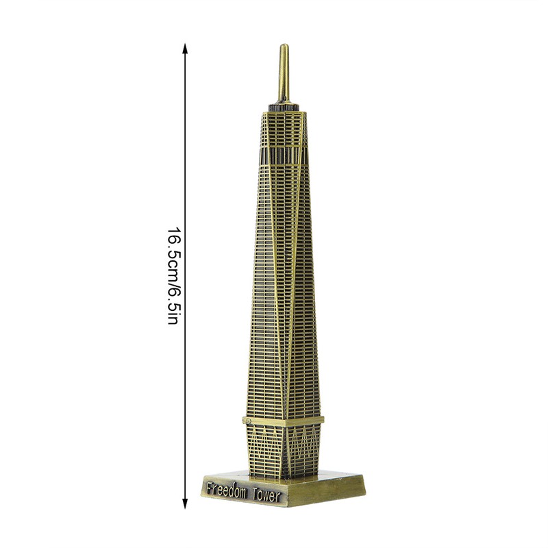 Novelty Metal New York Freedom Tower Model Home Office Decor