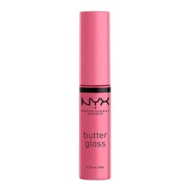 Labial Líquido Nyx Butter Gloss Cobertura Ligera A Media 8ml Vainilla Cream Pie