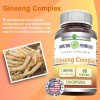 Amazing Formulas Ginseng Energía Y Rendimiento 120 Cápsulas Sin Sabor
