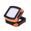 Orange Portable Rechargeable Work Light LED Flood Lights Folding Stand