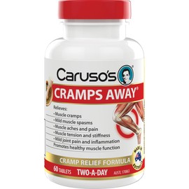Caruso's Natural Health Cramps Away 60 Tablets