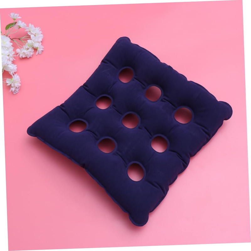 Ciieeo Inflatable Wheelchair Seat Cushion Back Support Comfortable Chair Pad