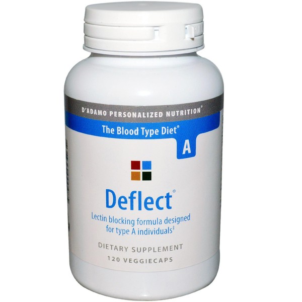 D'Adamo Personalized Nutrition Deflect A, 120 Count