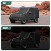 Waterproof Car Cover Compatible for Jeep Wrangler CJ,YJ, TJ &