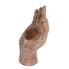 Buddha Yoga Candle Holder Resin Decorations Desktop Candle Decor Family