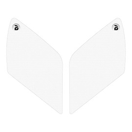 BLOQ Motorcycle Tank Grips compatible with HONDA MONKEY (2018-) PREMIUM - CLEAR