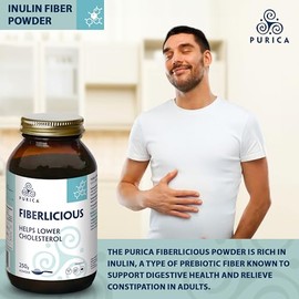 PURICA PURICA - Fiberlicious - Simply Delicious Fibre (250 g (Pack of 1))