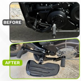 CHIFUN Heel Toe Shifter for Indian Scout/Sixty/Bobber/Rogue 2015-2025, Motorcycle Gear Shift Lever Pedal Replacement