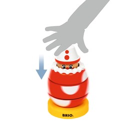 BRIO 30237 Round Crown (Wooden Punching Blocks)