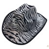 BR Zebra HAT Adult Cowboy Print Wild West Costume Party