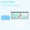 Diaper Pail Refills Bags with 30 Bags Compatible with Genie