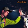 EverBrite 400LM Rechargeable Headlamp, 1.59 oz Lightweight & Comfortable Head