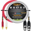 6 Foot RCA to XLR (Female) Cable Pair - WBC-PRO-LOCAP