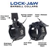 Lock-Jaw PRO 2 Barbell Collar (2" / 50mm) (Black)