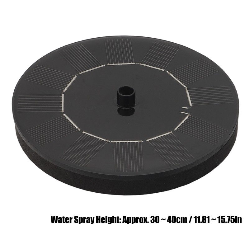 Solar Fountain Pump Water Spray Accessory Set Kit with 7Pcs