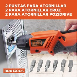BLACK+DECKER Juego de Brocas y Puntas por 16 piezas (BD0130CS)