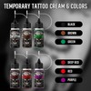 Temporary Tattoo Kit 6 Bottles Color Temporary Tattoo