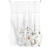 Tititex No Hooks Snap in Liner Aesthetic Blooming White Flowers