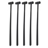 5Pcs Star Needle Dermal Hammer ABS Handle Lightweight Double Headed